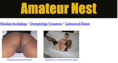 Desktop Screenshot of amateurnest.nl